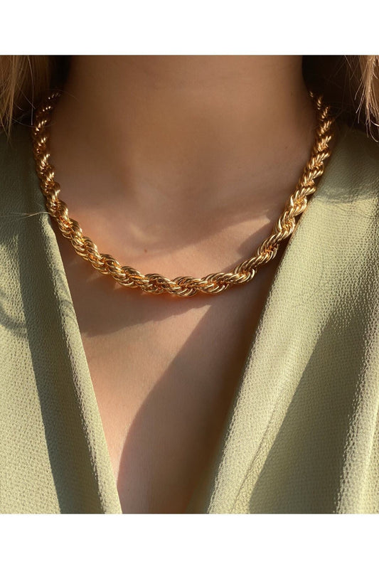 Jenny Daphne Women's Gold-Plated Non-Tarnish Necklace